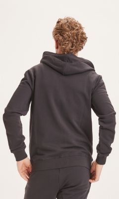 Elm Badge Zip-Hoodie - phantom